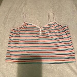 Women’s crop top XL rainbow